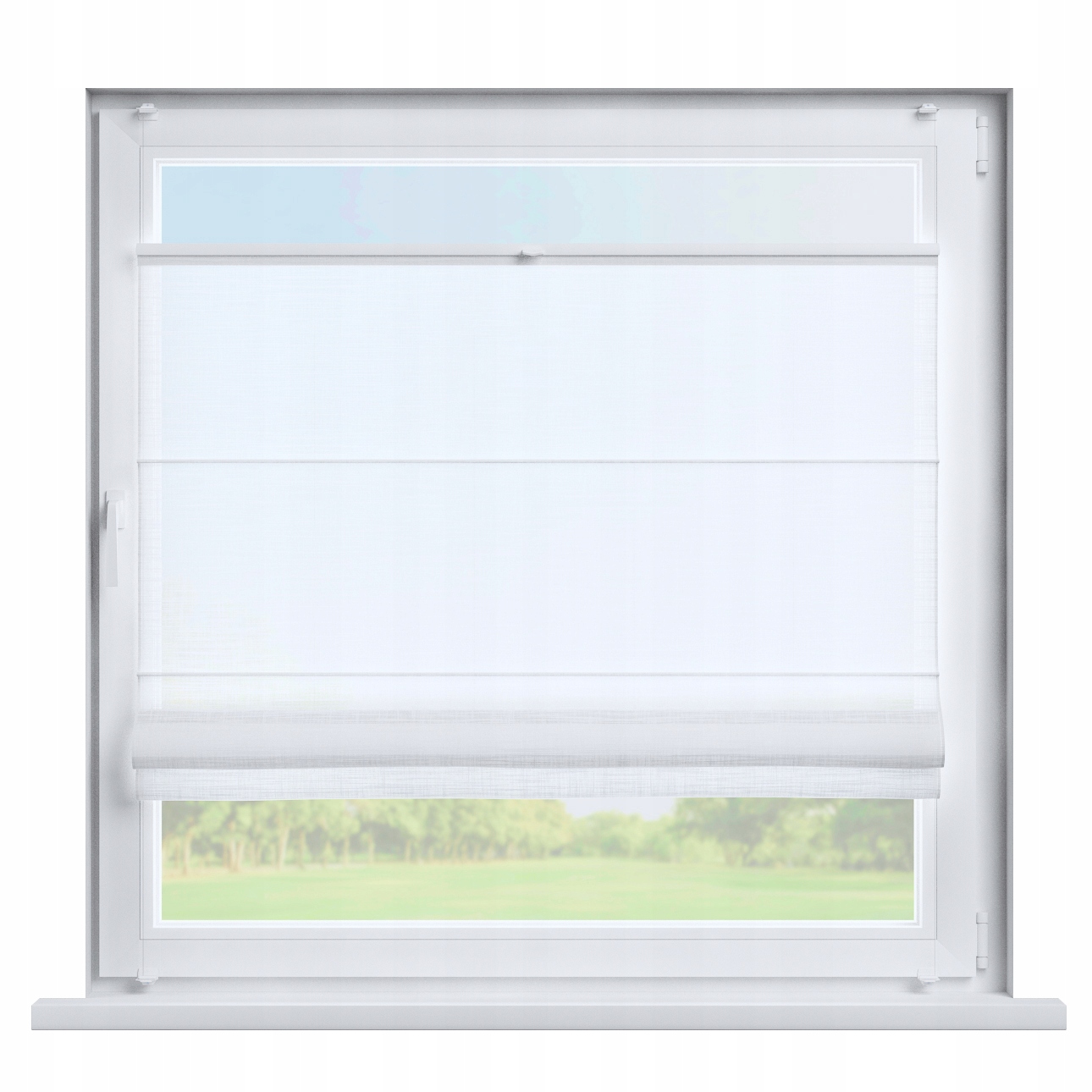 Hotová Roleta plisé Římská Sicílie 140x180 cm bílá