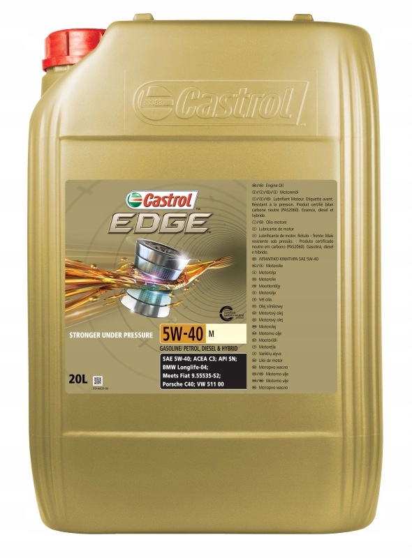 Castrol Olej 5W40 20L Edge M C3 Sn LL04 9.55535-S2 C40 511.00