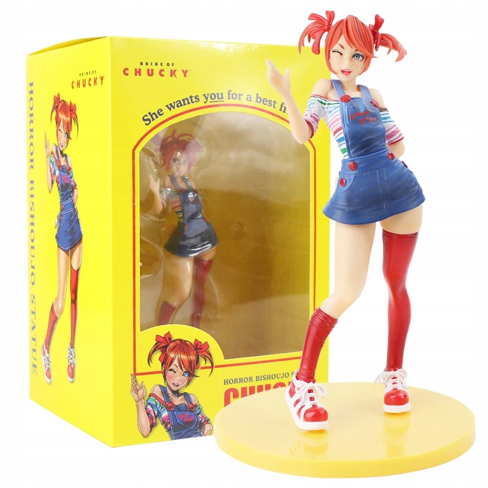 Panenka Chucky Bishoujo hororová figurka 23 cm