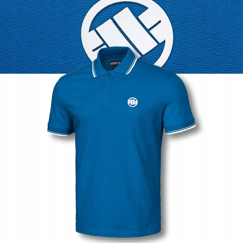 Pánské Polokošile Pitbull Polokošile s límečkem Pique Stripes Regular