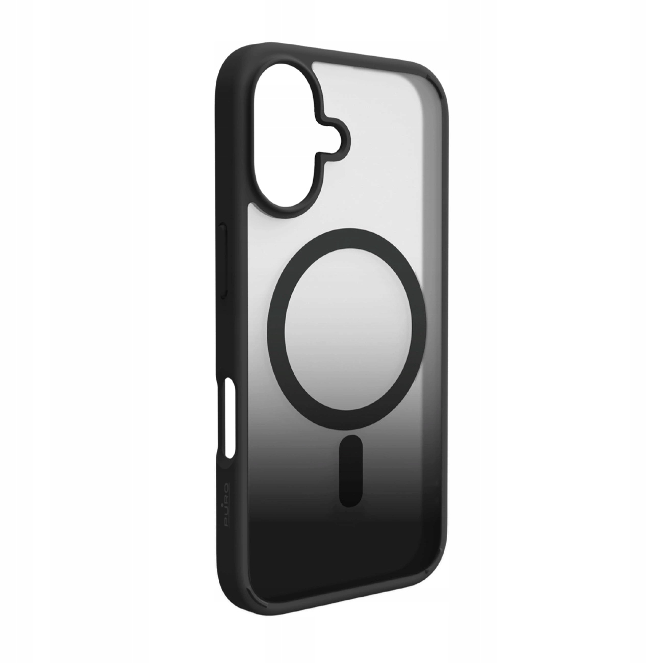 Pouzdro Puro Gradient Tpu kompatibilní s MagSafe na iPhone 17 černé