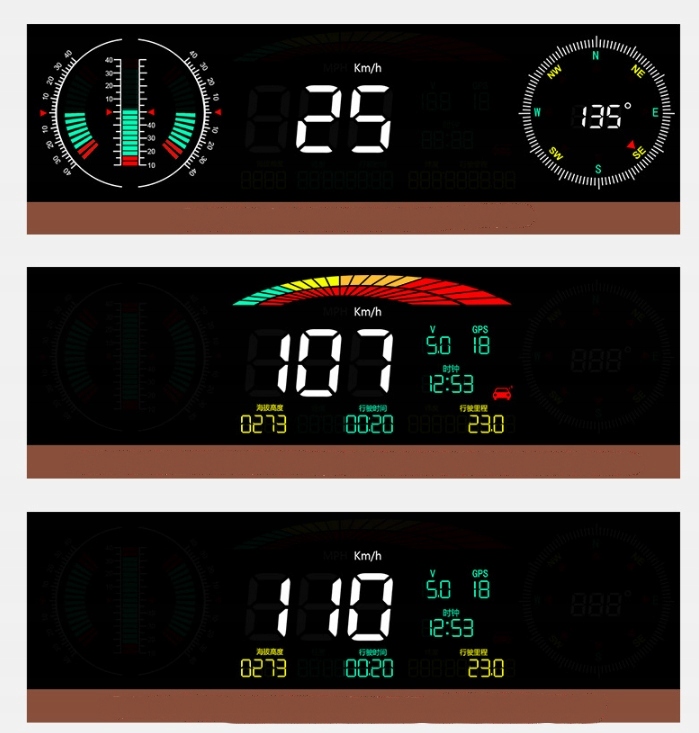 POCHYŁOMIERZ PRZECHYŁOMIERZ OFFROAD KOMPAS GPS 4x4 EAN (GTIN) 6900518030732