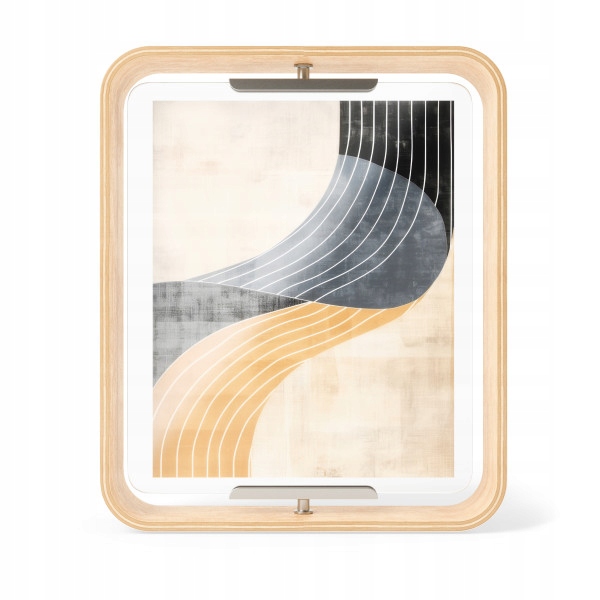 Rámeček na fotografie otočný dřevěný hnědý do obývacího pokoje, stylový, velký Bellwood