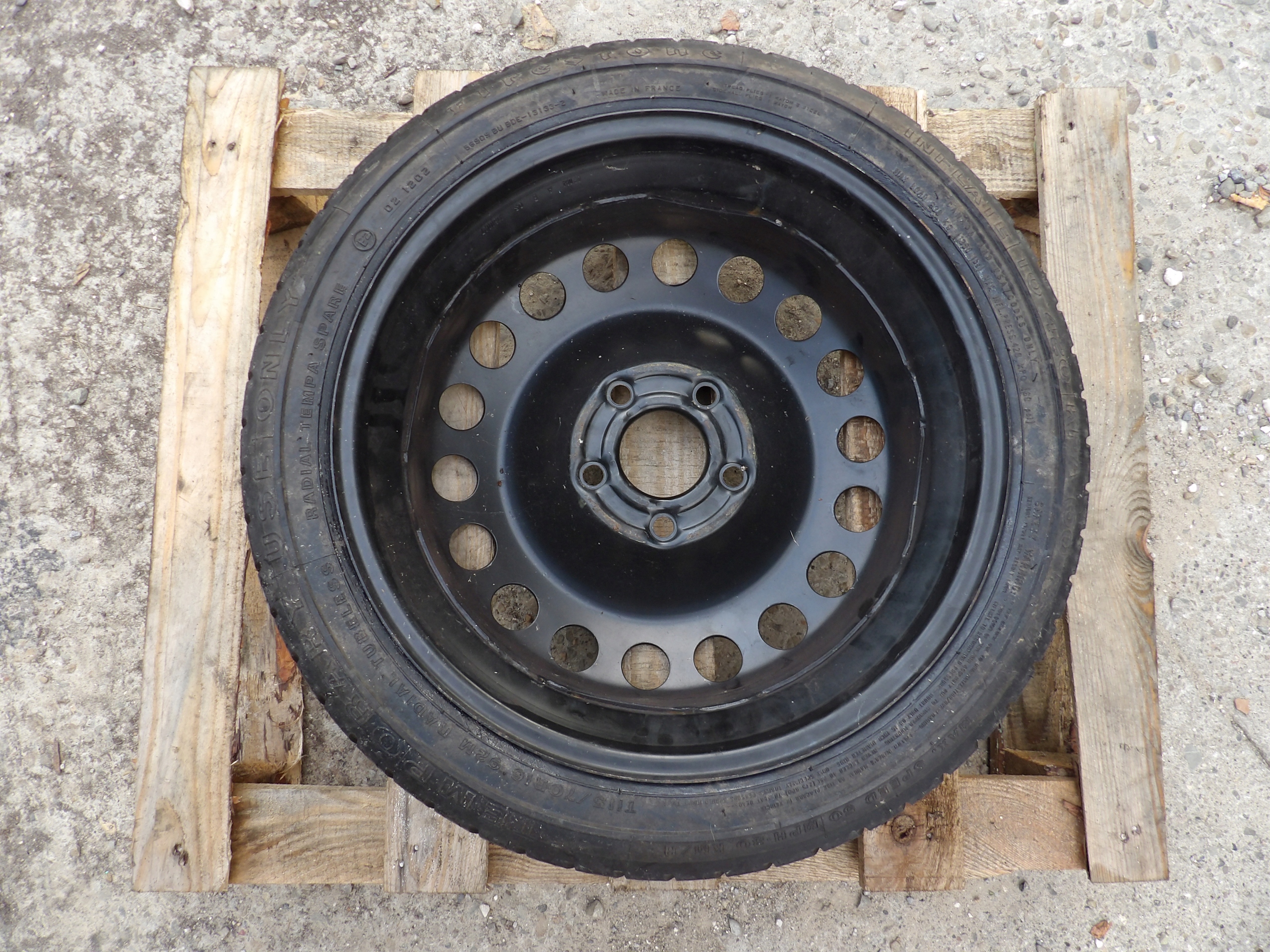 wheel spare OPEL VECTRA C ASTRA H 16" 5X110