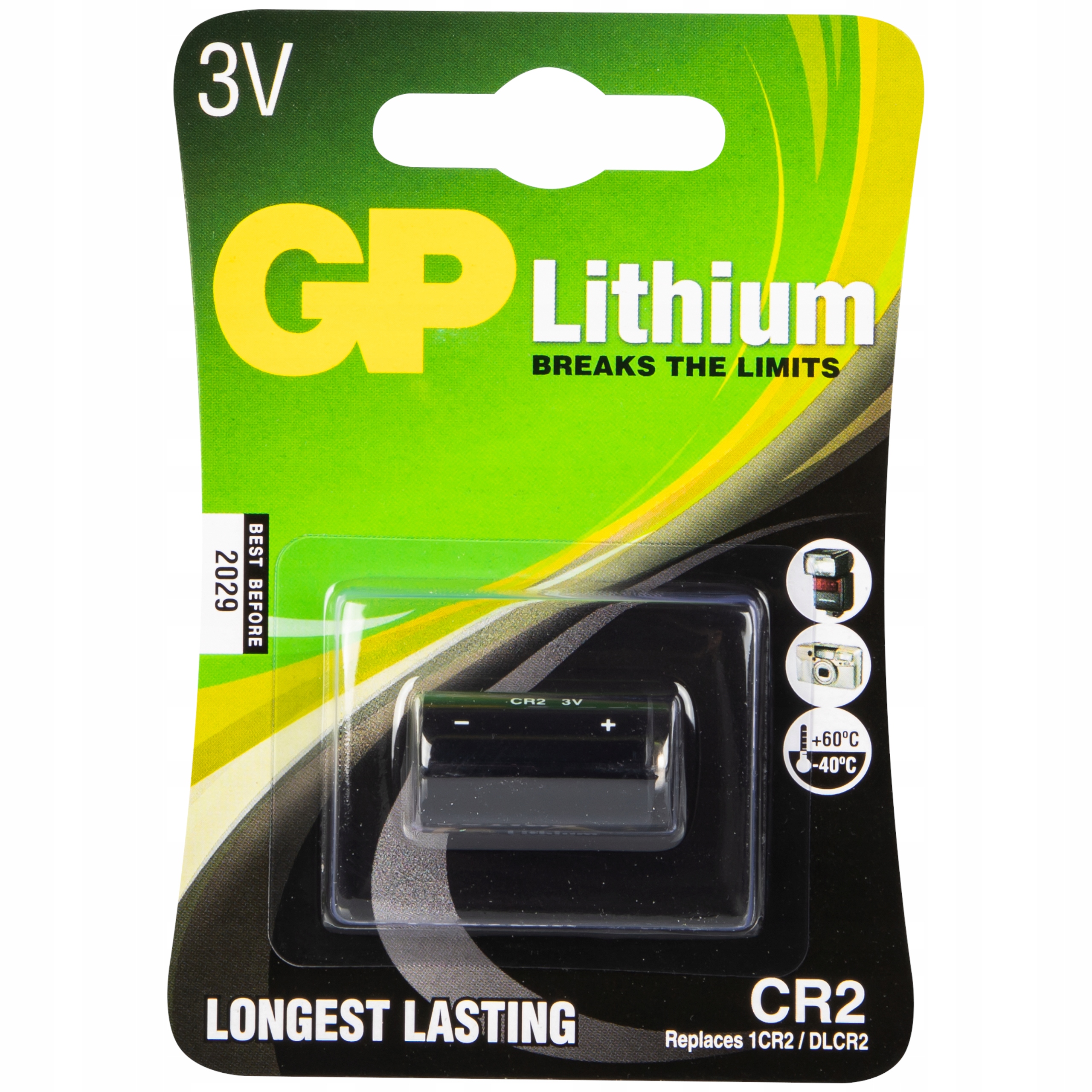 

Bateria litowa Gp aparat fotograficzny CR2 3V 1CR2
