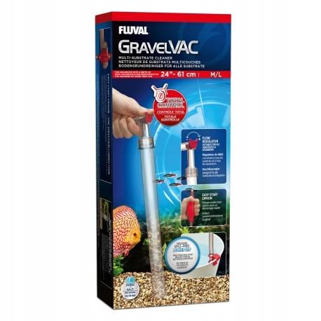 Fluval Odmulacz GravelVac Multi-Substrate Cleaner M/L