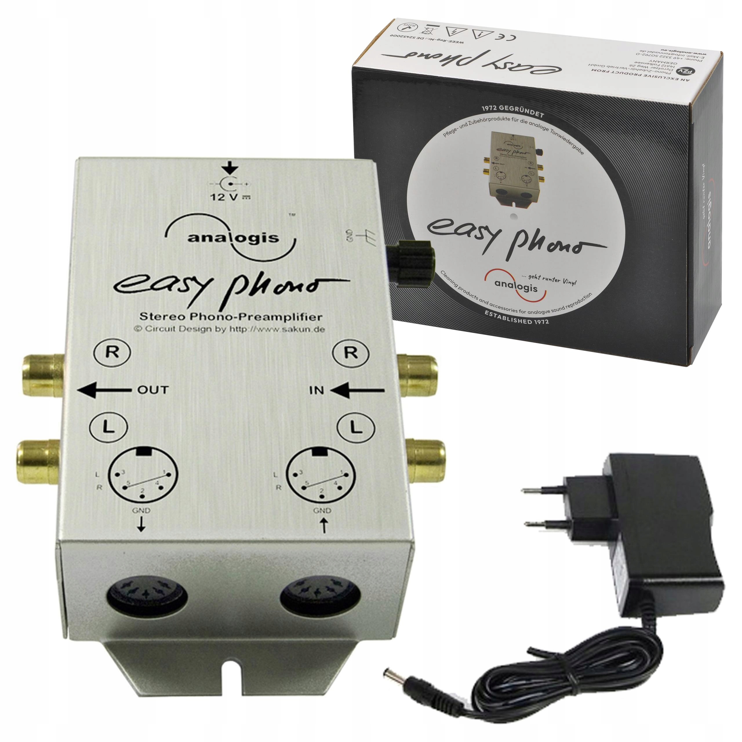 Транзисторный предусилитель Easy Phono