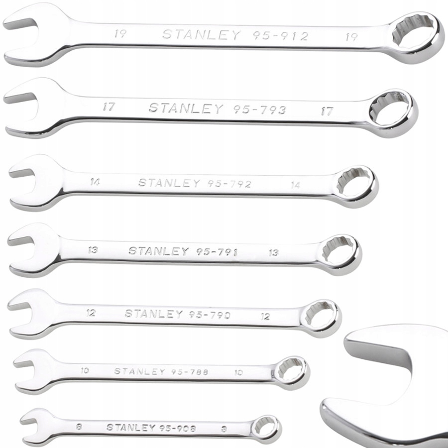 

Stanley Klucze płasko-oczkowe 8-19mm 7el STMT82842
