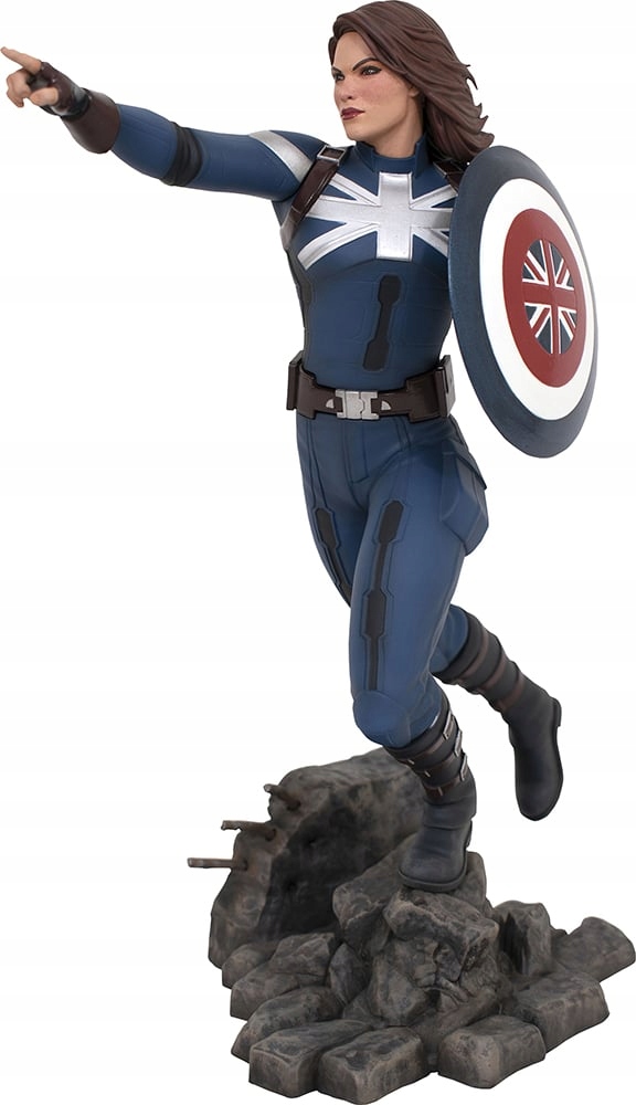 Marvel Gallery Kapitán Carter Socha Pvc 25 cm