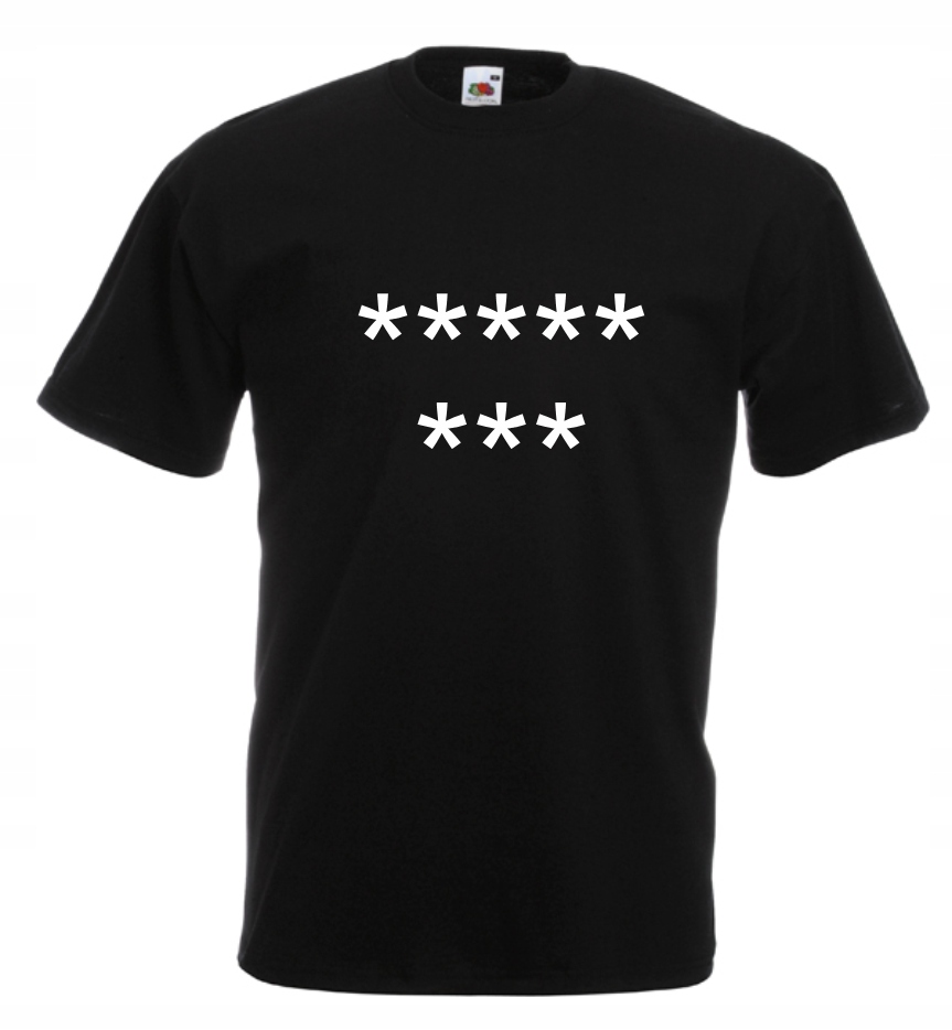 

Koszulka T-shirt ***** *** Anty Pis r L