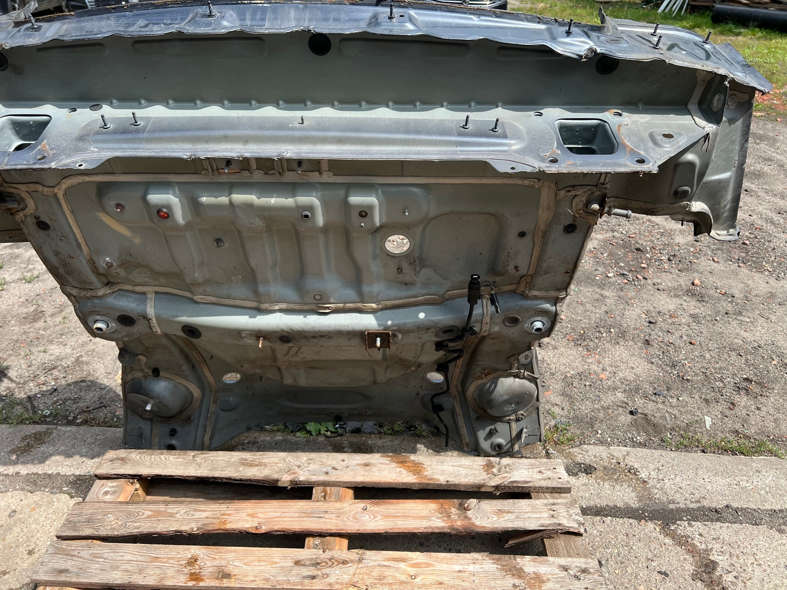rear panel sump MERCEDES ML W166 original LAK: 755 (11-15)