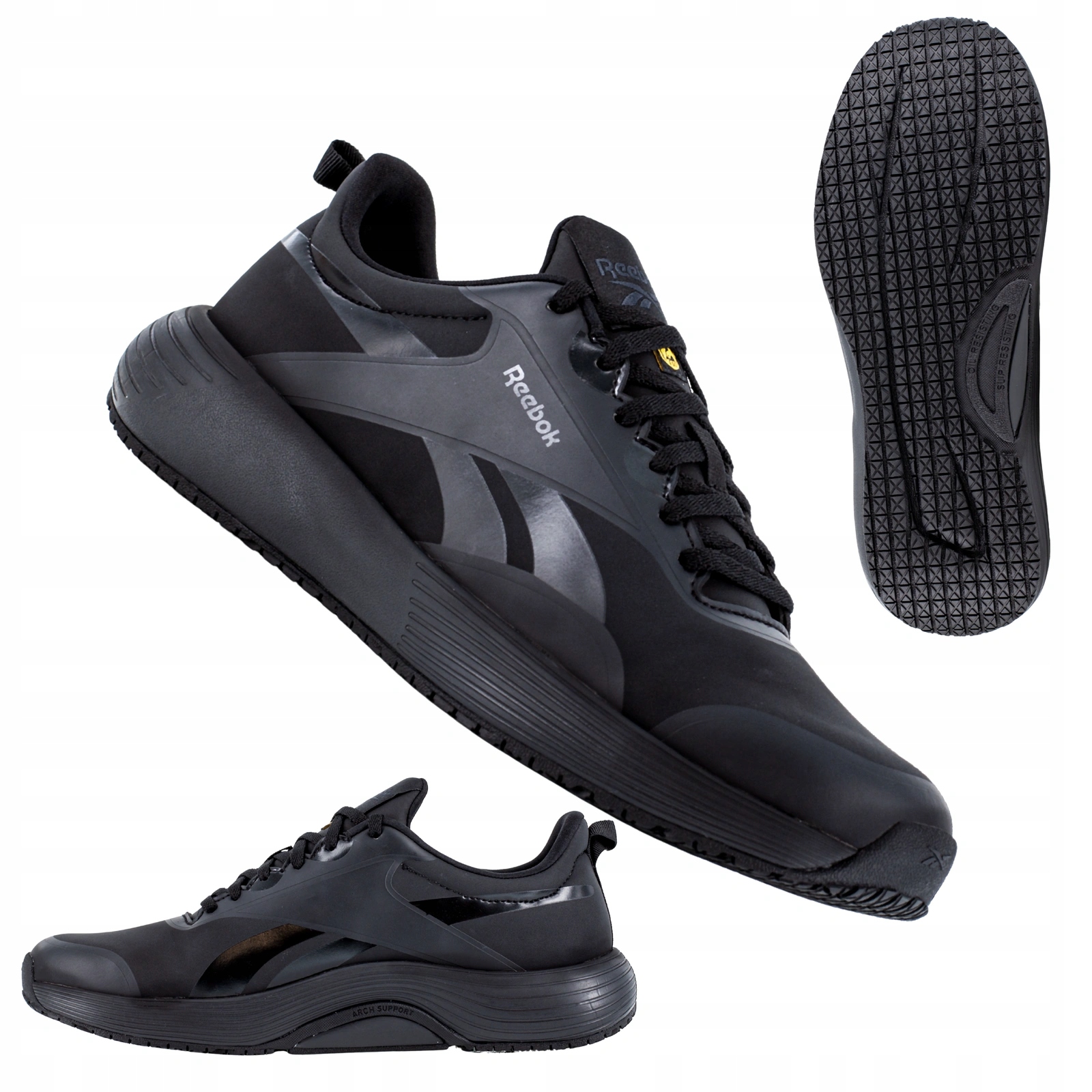 Buty robocze bez podnoska lekkie z amortyzacją Reebok IB5101 O2 43