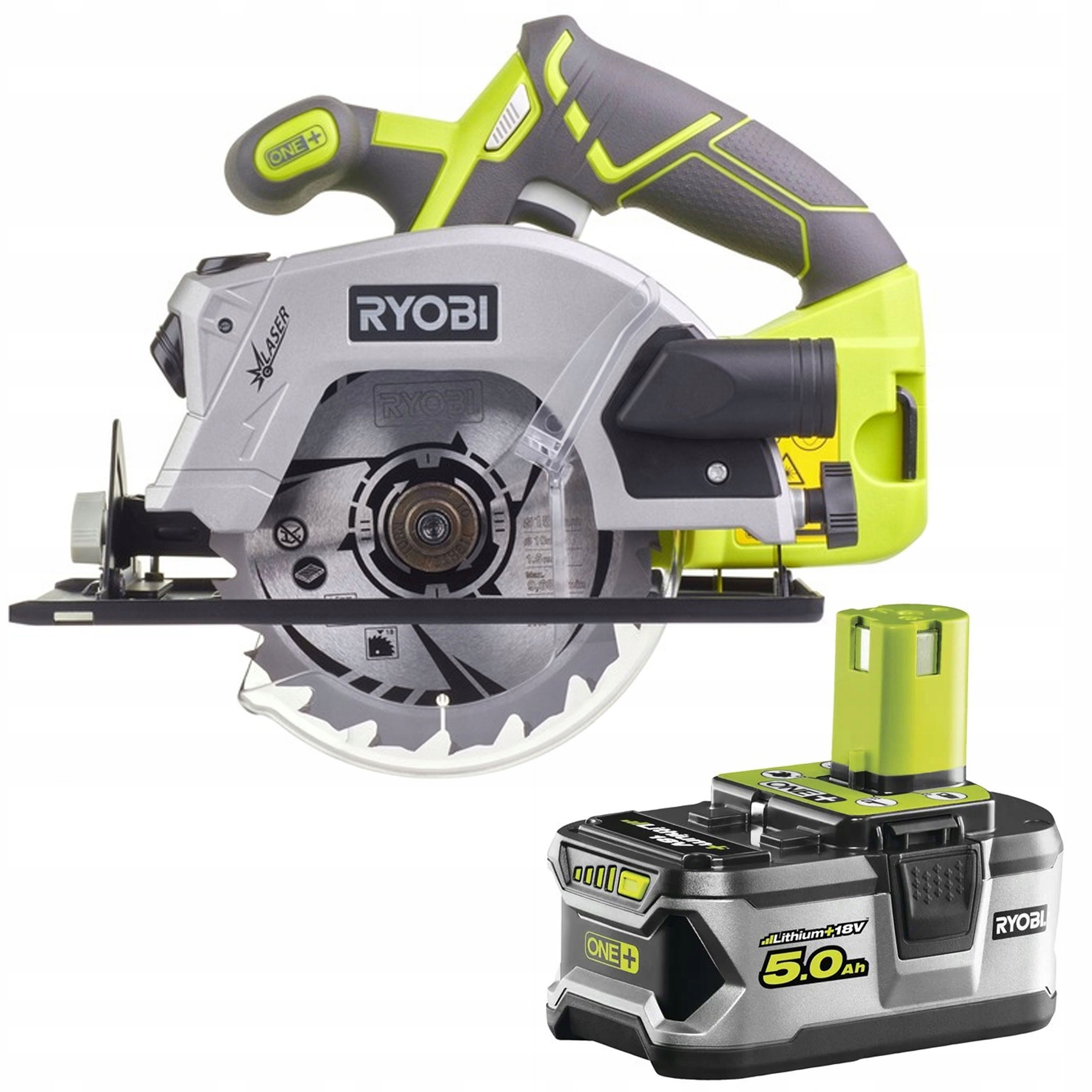 Ryobi Akumulátorová Kotoučová Pila RWSL1801M Kotoučová Pila 18V 5Ah