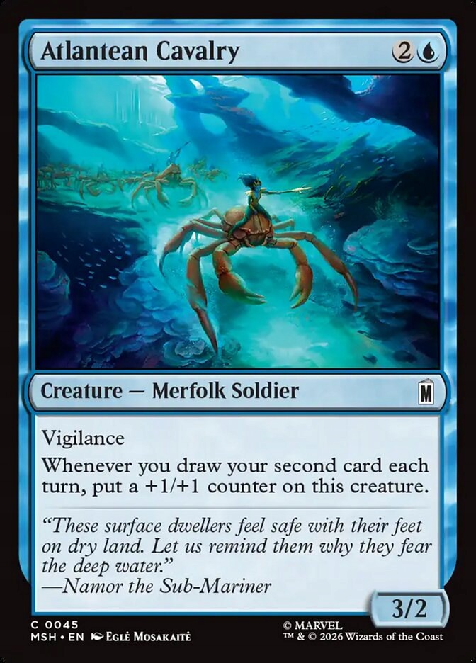 [mtg] Atlantean Cavalry (msh)