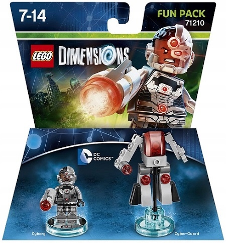 Lego Dimensions Cyborg Fun Pack 71210 Nový Unikát set