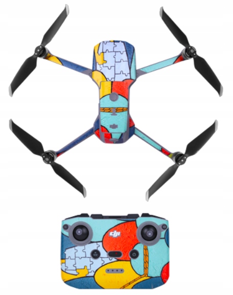 Wodoodporna Naklejka SUNNYLIFE Folia DJI MAVIC AIR 2 PUZZLE (AIR2-TZ440-10)