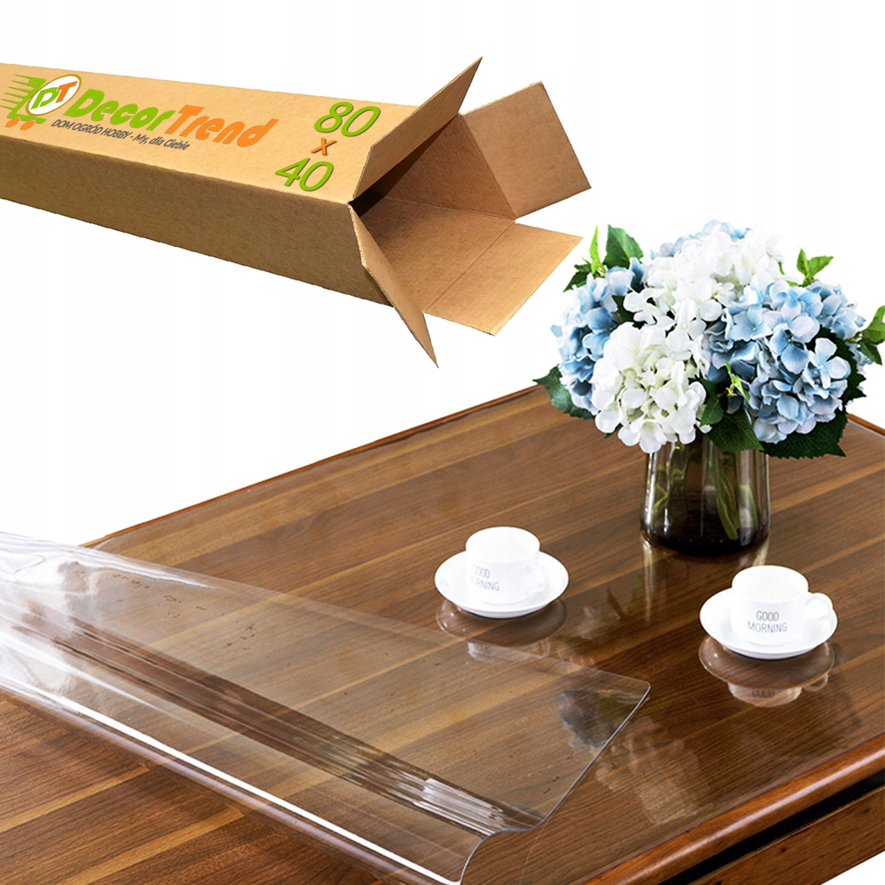 

Mata Podkładka Ochronna Na Biurko Stół 1MM 80x40