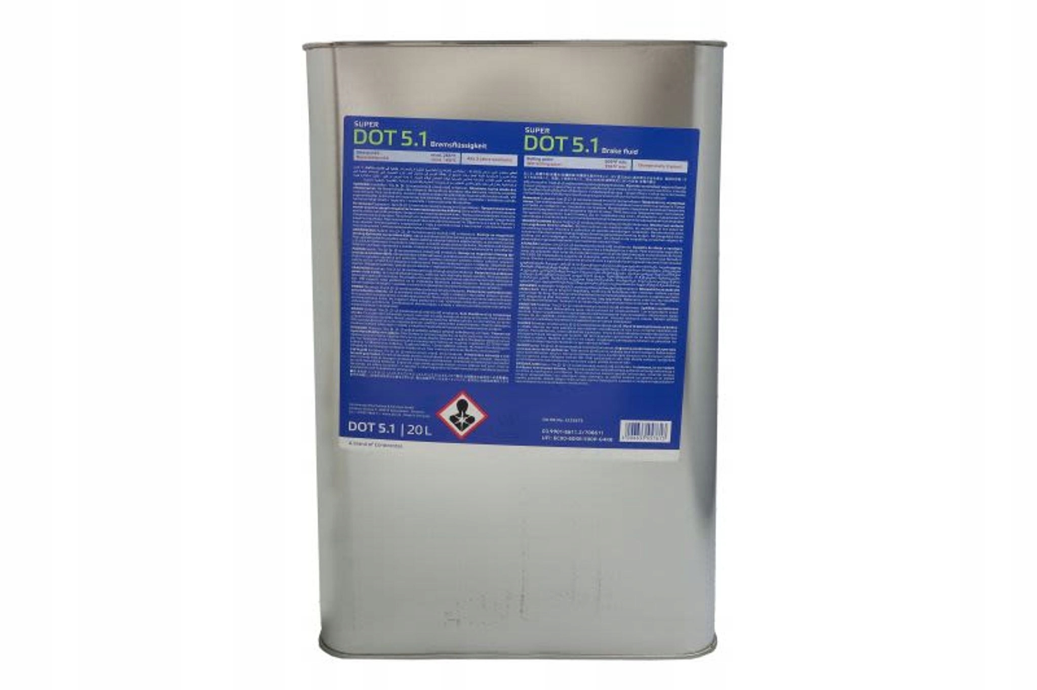 Brzdová Kapalina DOT5.1 (20 L) [dry (suchá): 265 °C, Wet (mokrá): 180 °C,