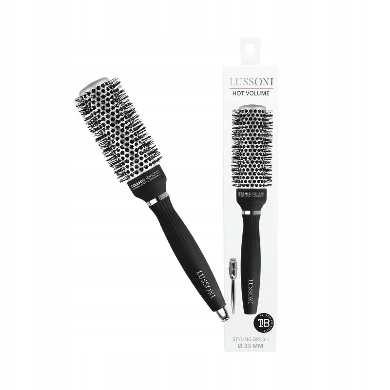 Lussoni Hot Volume Kartáč na modelování vlasů s vlnitými štětinami, Ø 33 mm