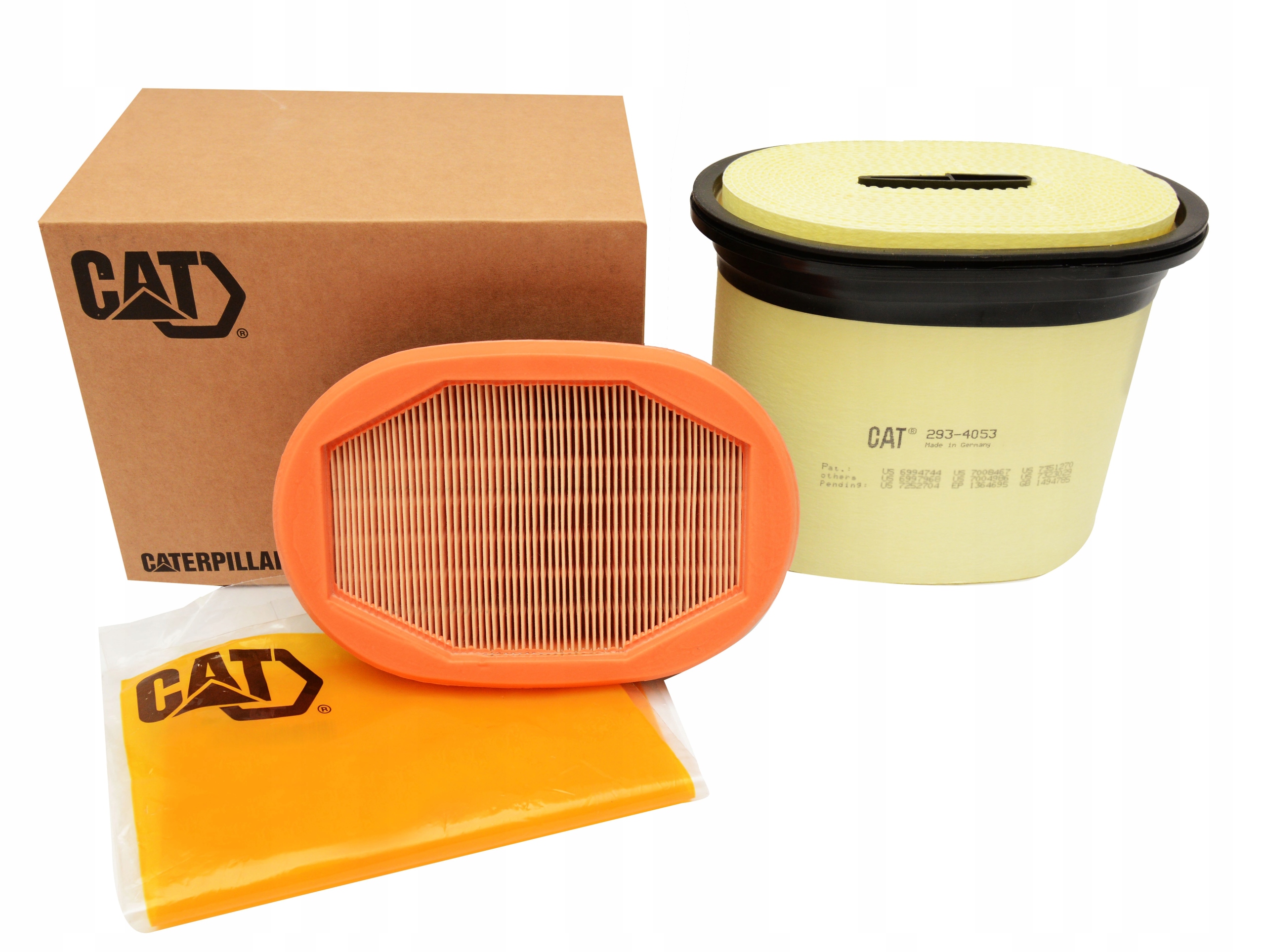 KOMPLET FILTROW POWIETRZA ORYGINAL CAT