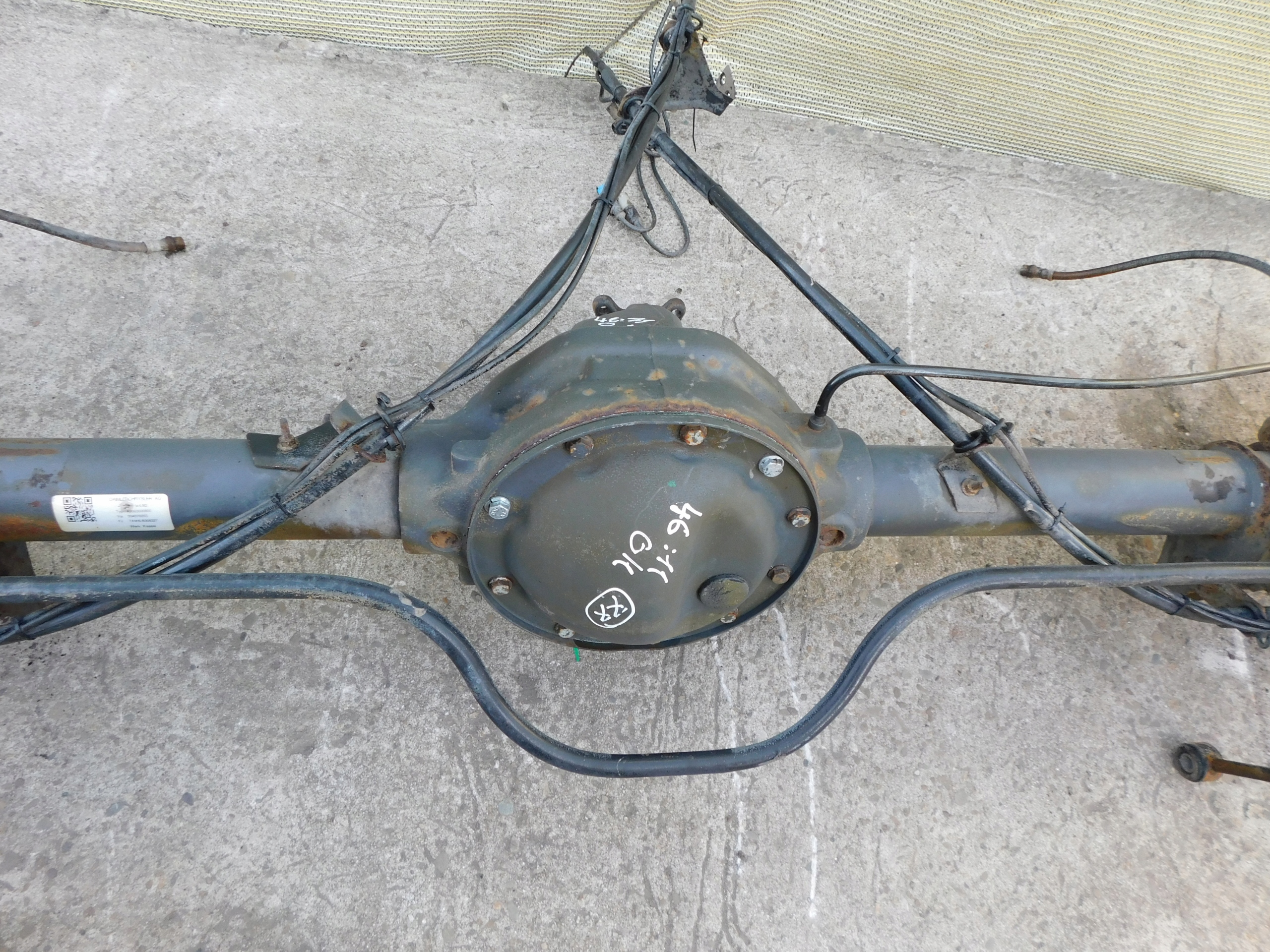 Sprinter 906 VW Crafter diff differential rear part 46:11 SPRAWNY CICHY A9063500800 OEM