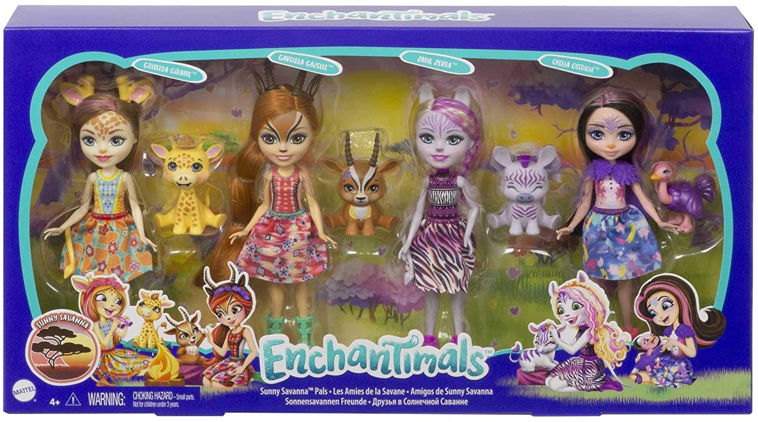 

Enchantimals Przyjaciele z Sawanny GYN57