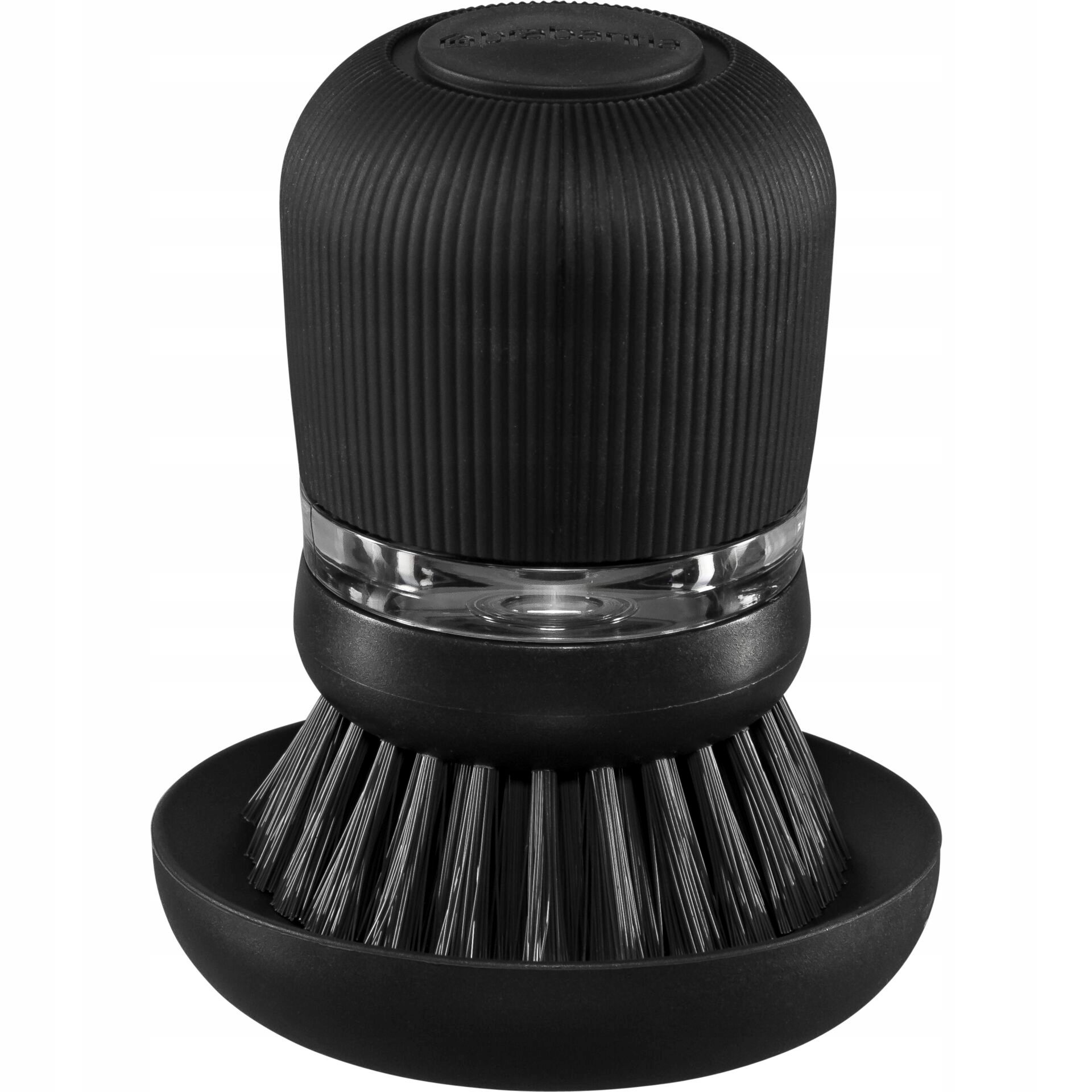 Levně Brabantia kartáč na mytí nádobí s dávkovačem, tmavě šedý