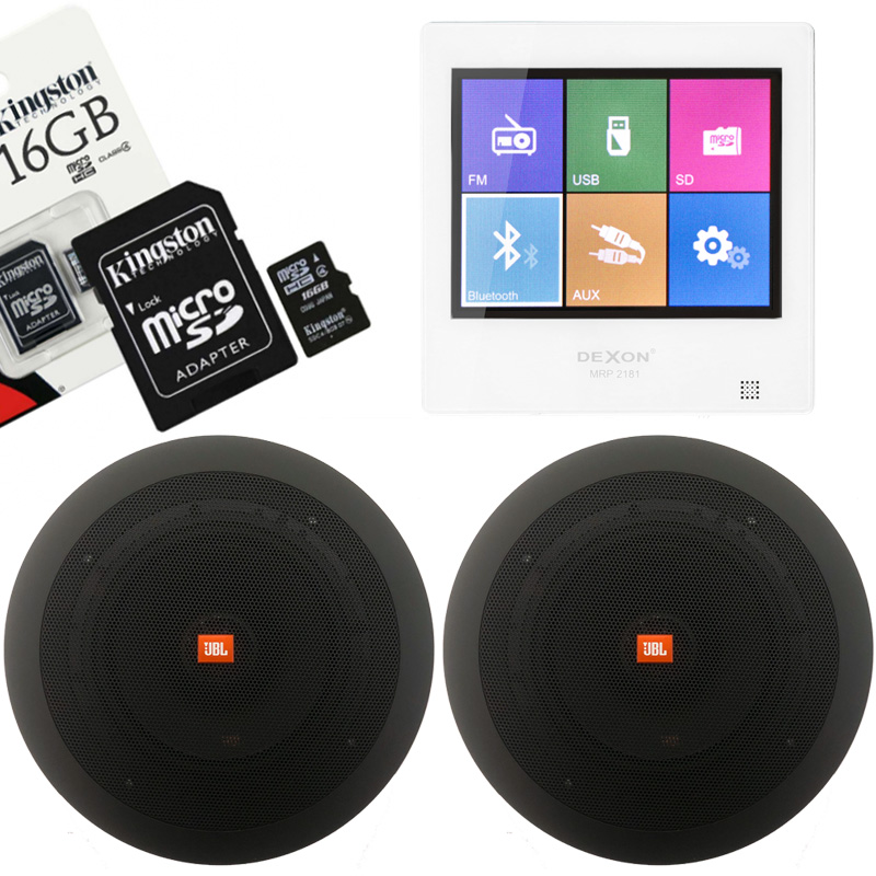 DEXON RADIO PODTYNKOWE BLUETOOTH DO ŁAZIENKI JBL