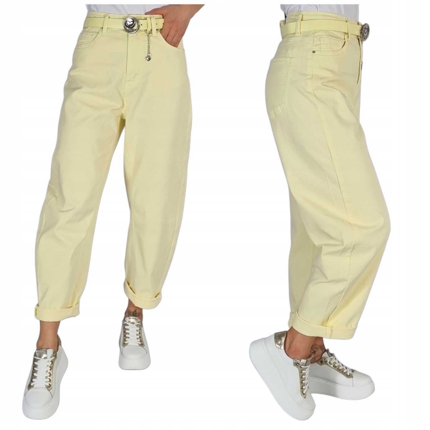 Spodnie Jeansowe Balloon Fit Verden Jeans Rozmiar 38/M