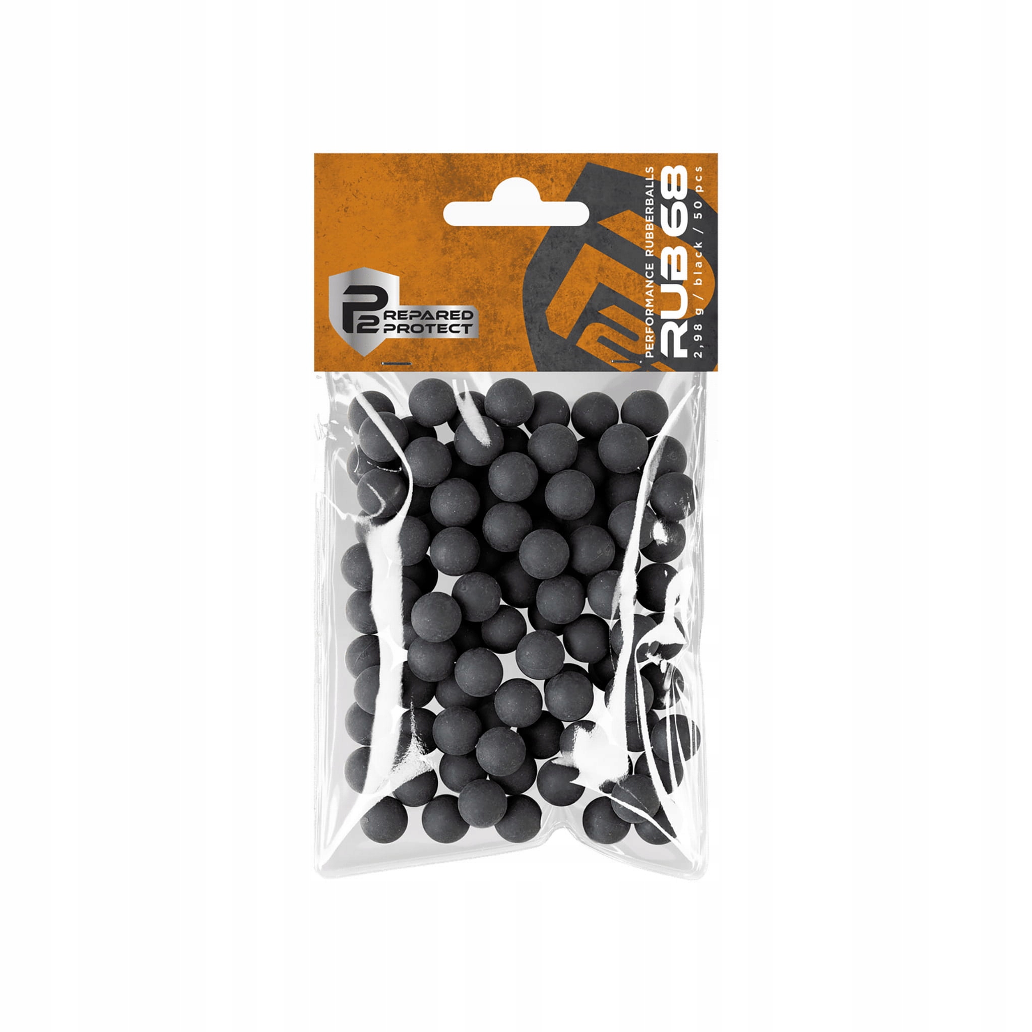 Kule kulki gumowe P2P Rub 68 kal. .68/50 szt. treningowe pistoletu strzelby