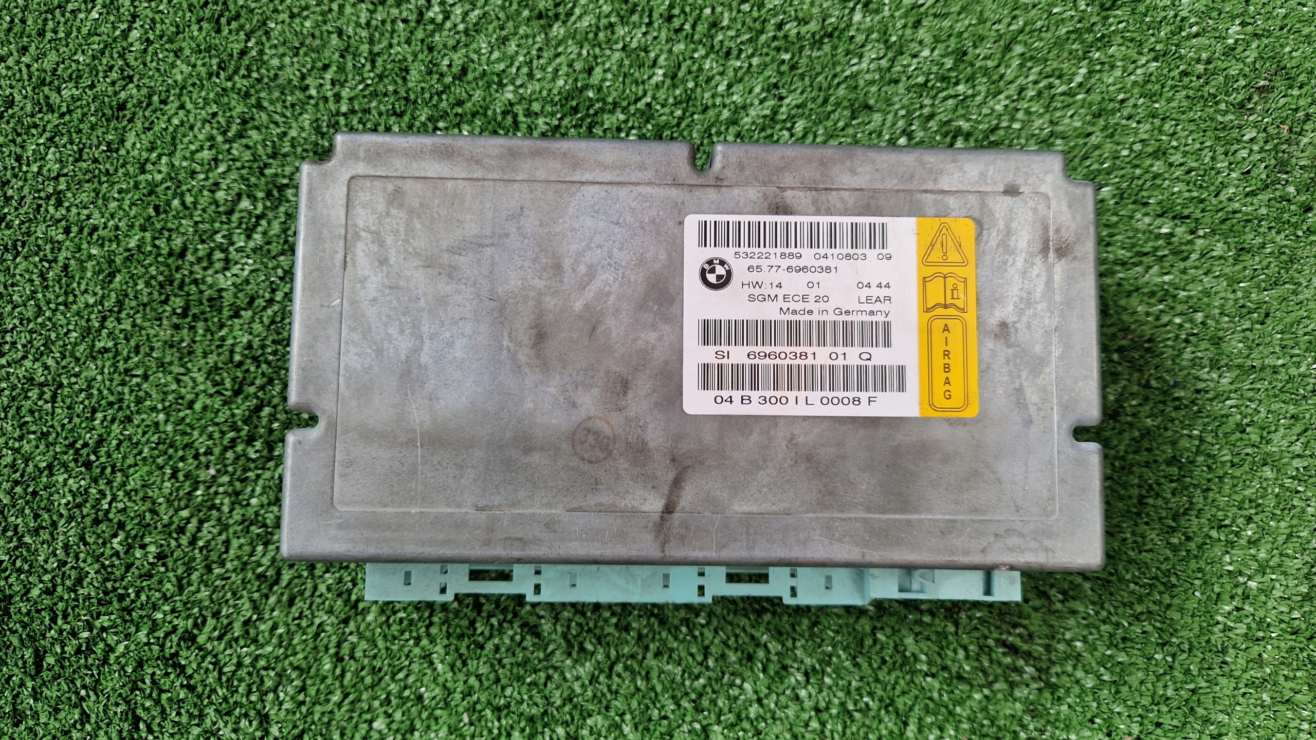 modulo SENSOR Centralina airbag airbag BMW 5 E60 E61 69603381