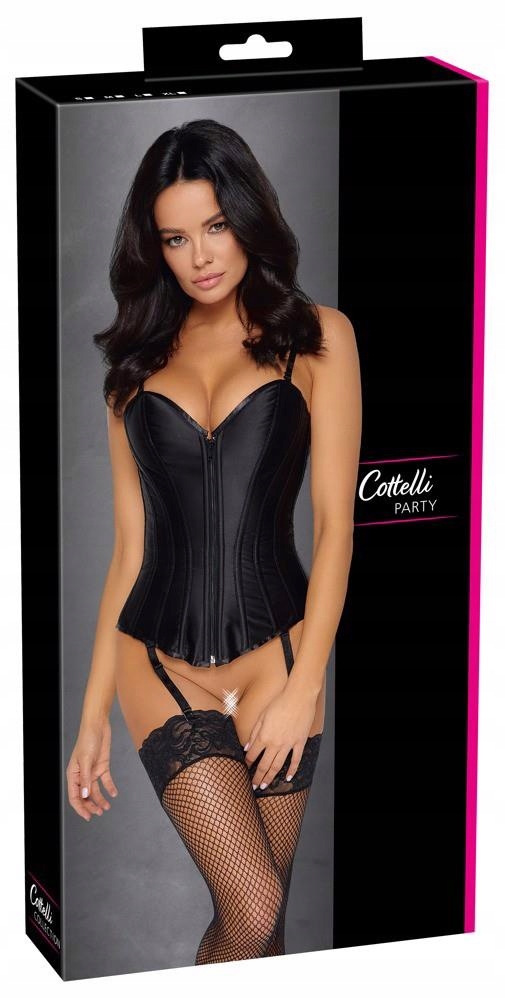 Dámské spodní prádlo Černý Korzet Zavazovací pásky Korzet černý L