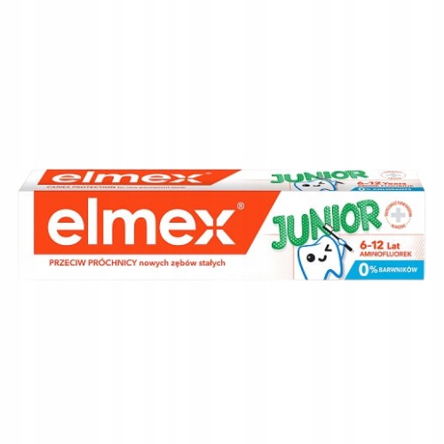 ELMEX JUNIOR Pasta do zębów dla dzieci 6-12 lat EAN (GTIN) 4007965507403