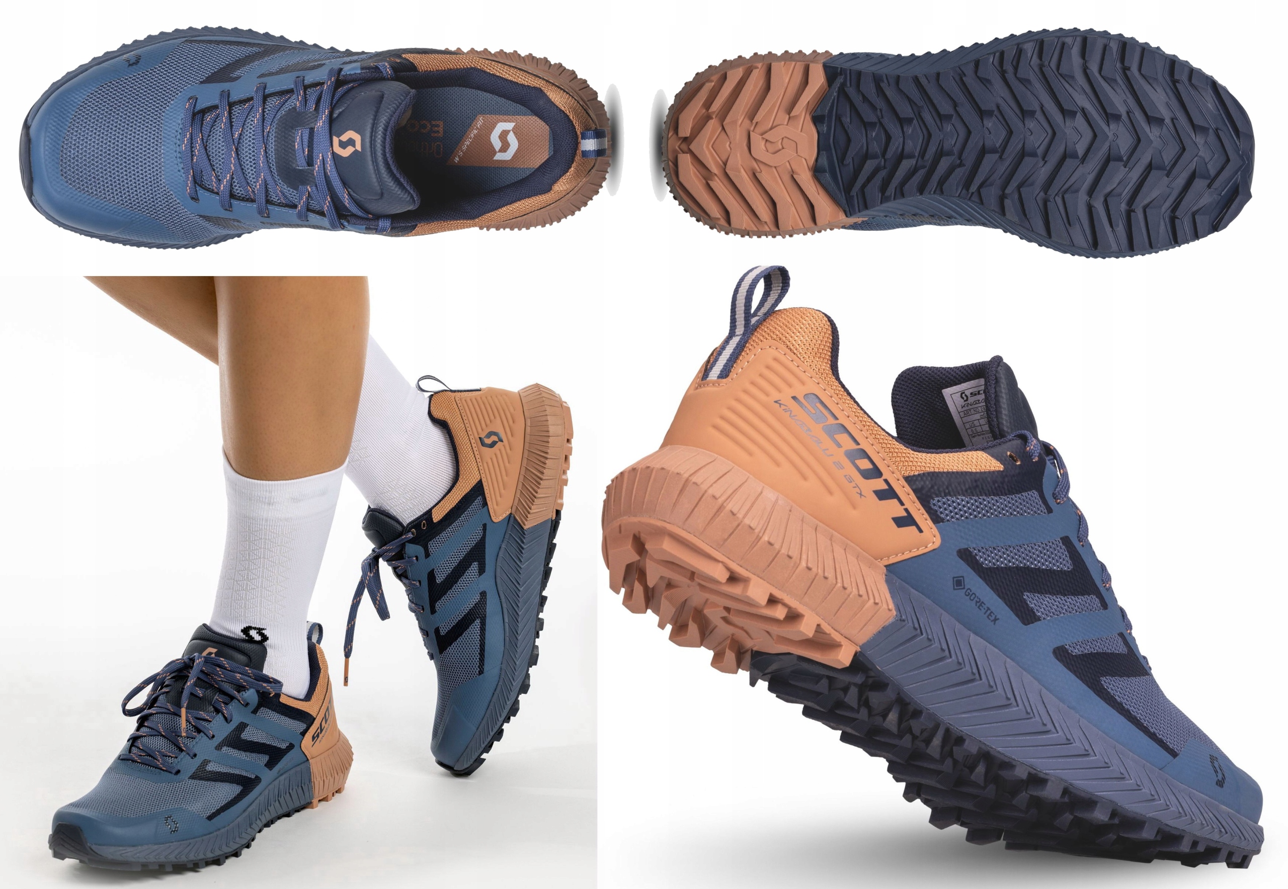 Scott Kinabalu 2 Gtx damskie buty biegowe terenowe trailowe sportowe 42