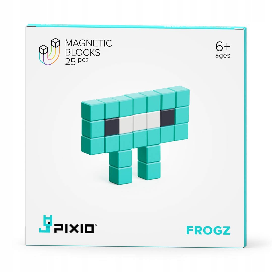 

Klocki Magnetyczne Pixio Mini Monster Frogz 25 El