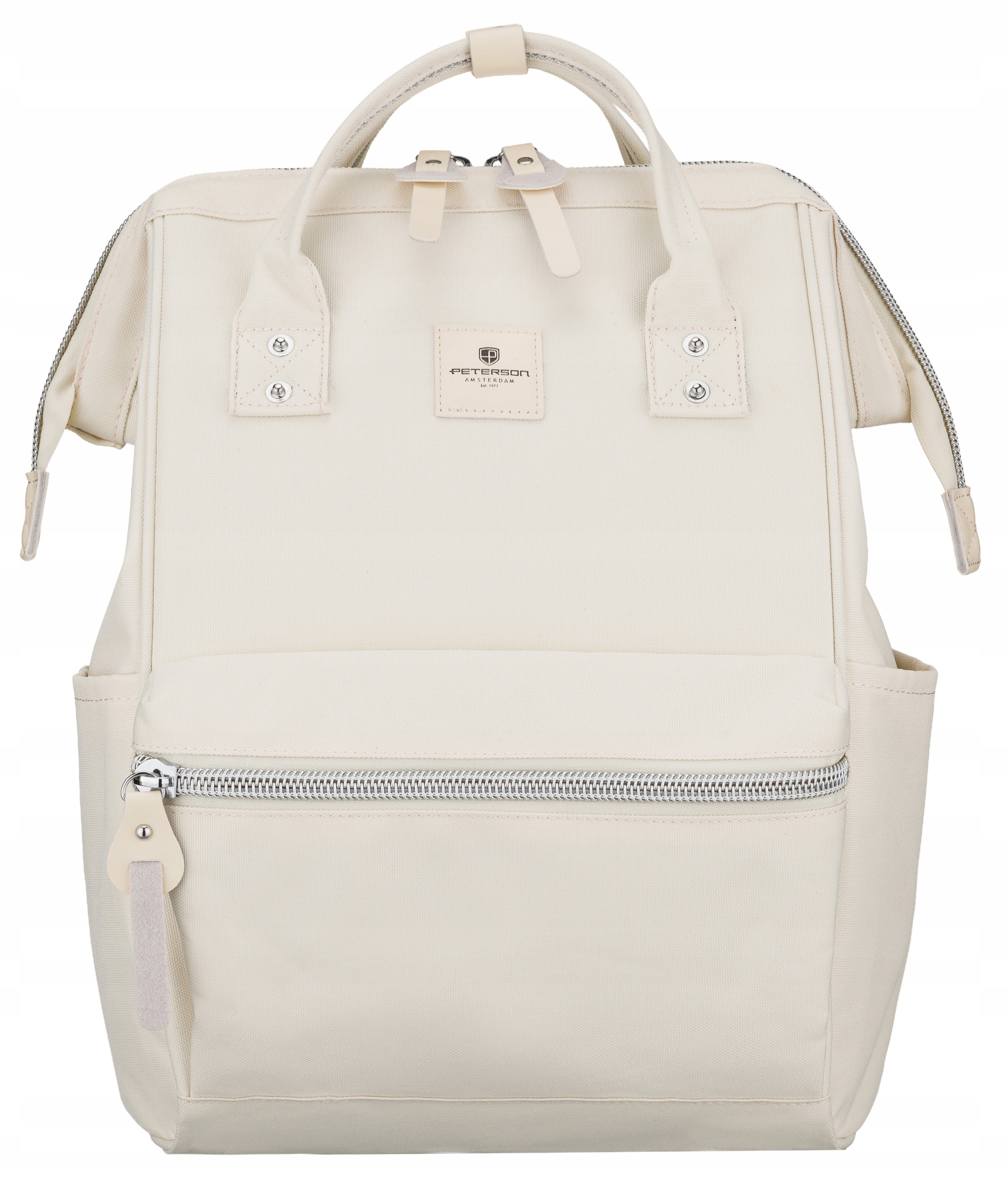 Plecak damski miejski na laptopa sportowy szkolny z portem Usb Peterson