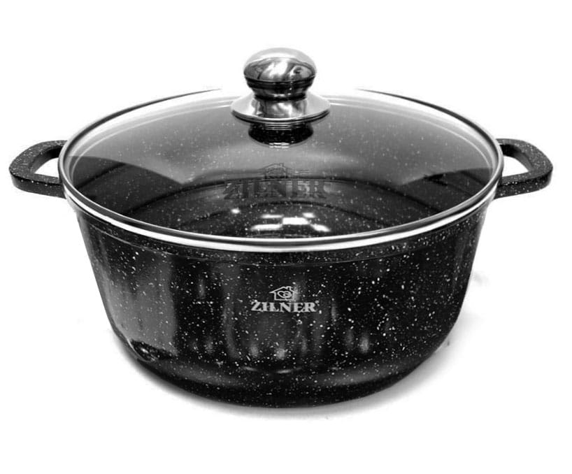 GARNKI GRANITOWO-CERAMICZNE 6 ELE. ZILNER ZL-7017 Materiał ceramiczne