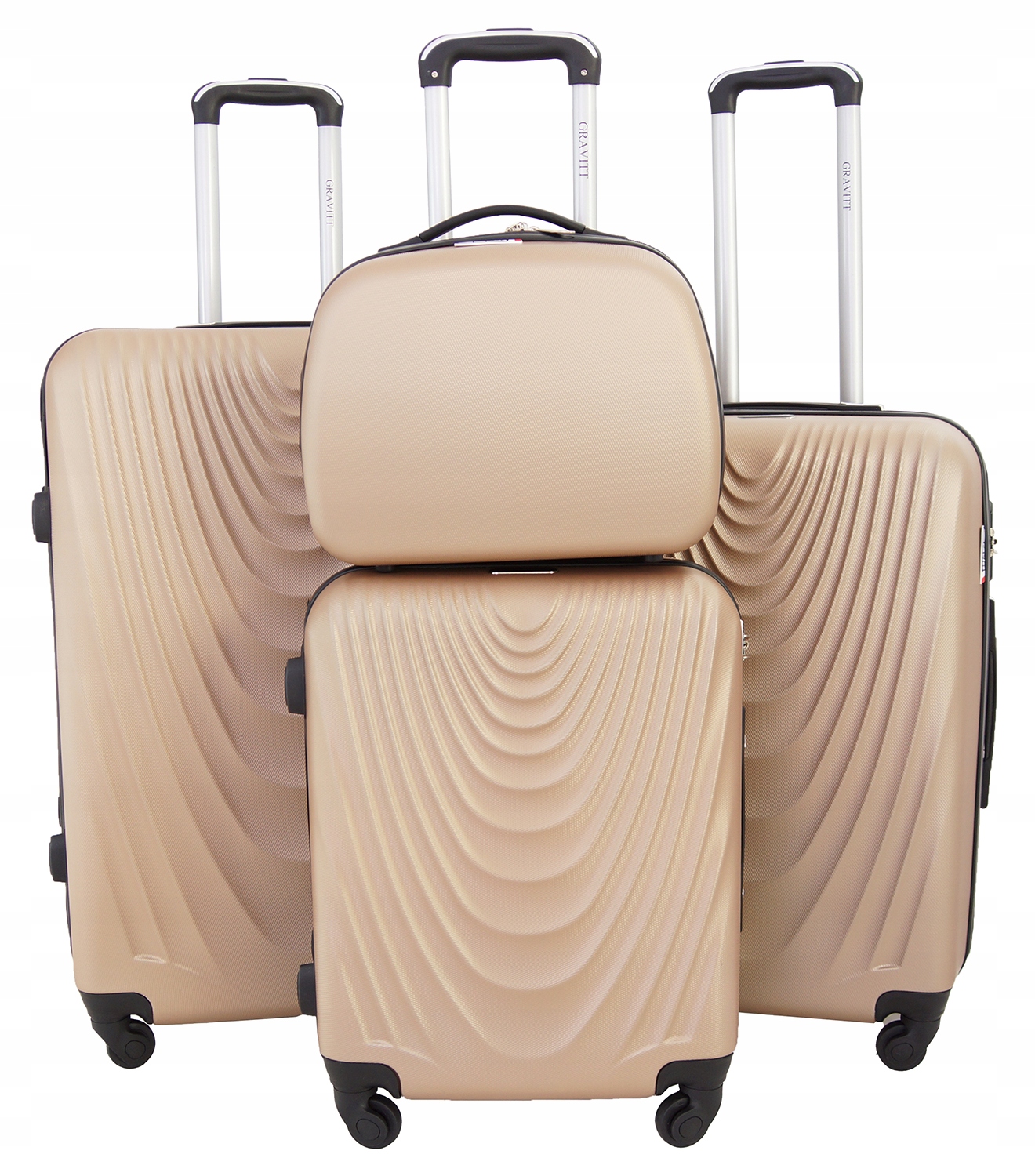 WALIZKA ZESTAW KOMPLET 4w1 MODEL 1051