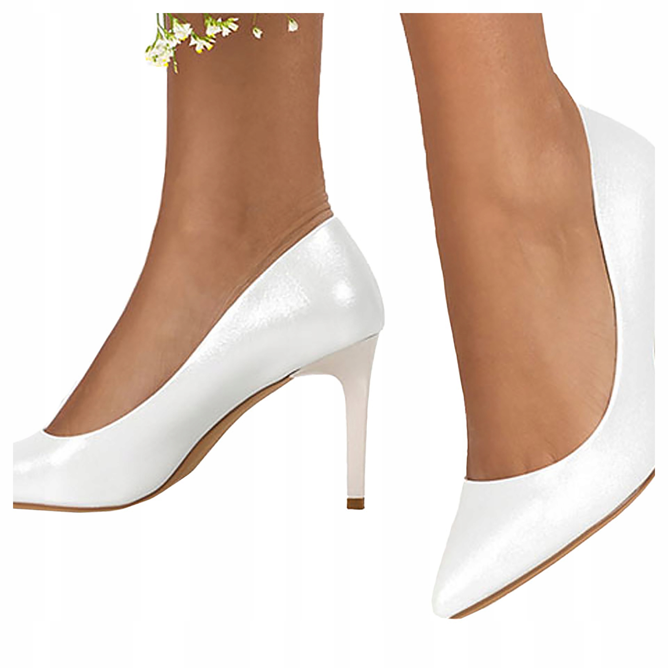 Špičky Lodičky Dámské Špičaté Vložka Kůže vel 39