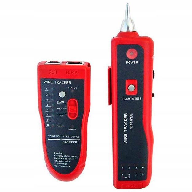 

Miernik szukacz par przewodów tester kabli RJ45