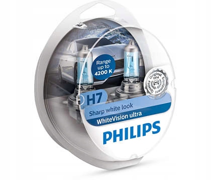 

Philips Żarówka H7 55W White Vision 2 Szt 12972WHV