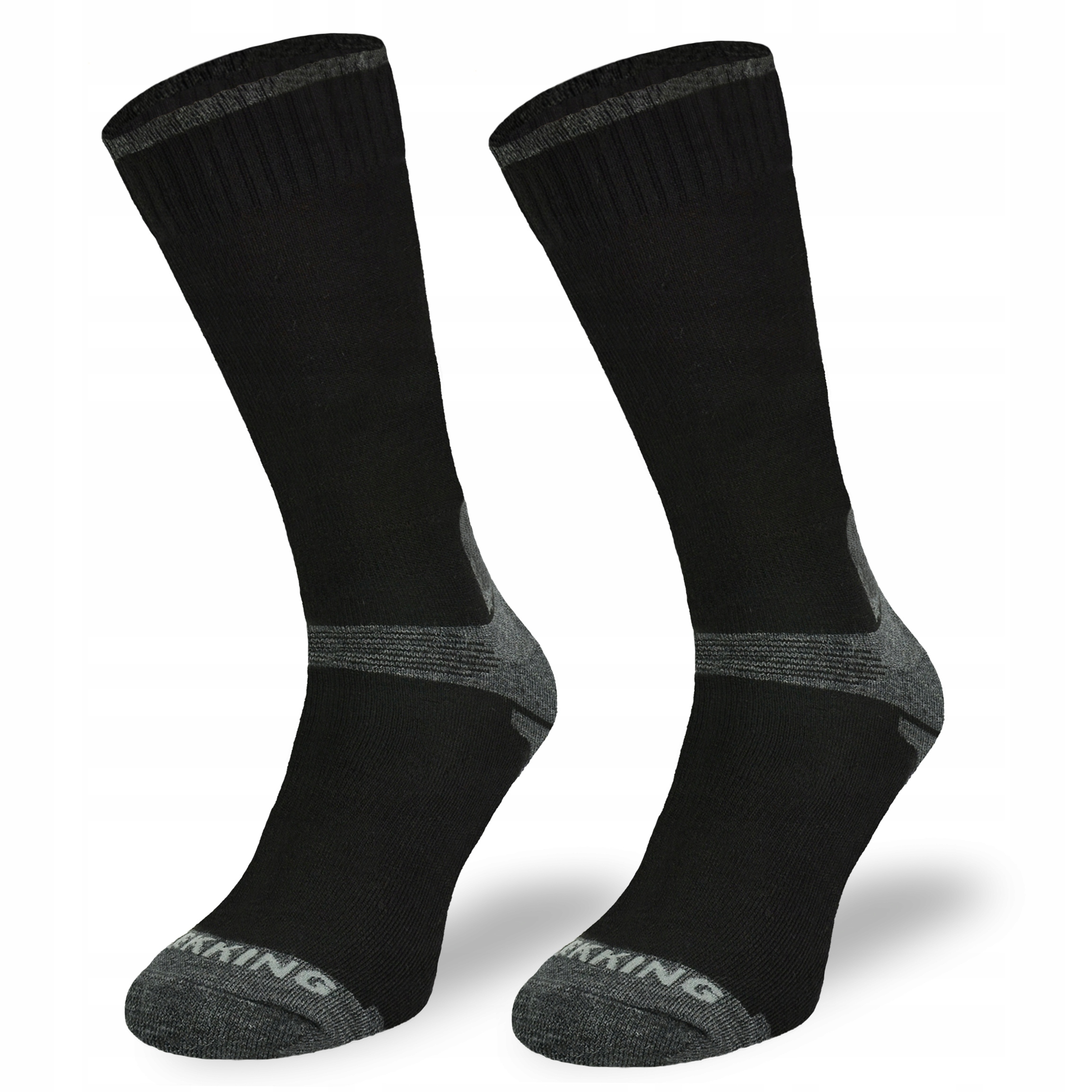 

Skarpety trekingowe TRE3 czarne – merino