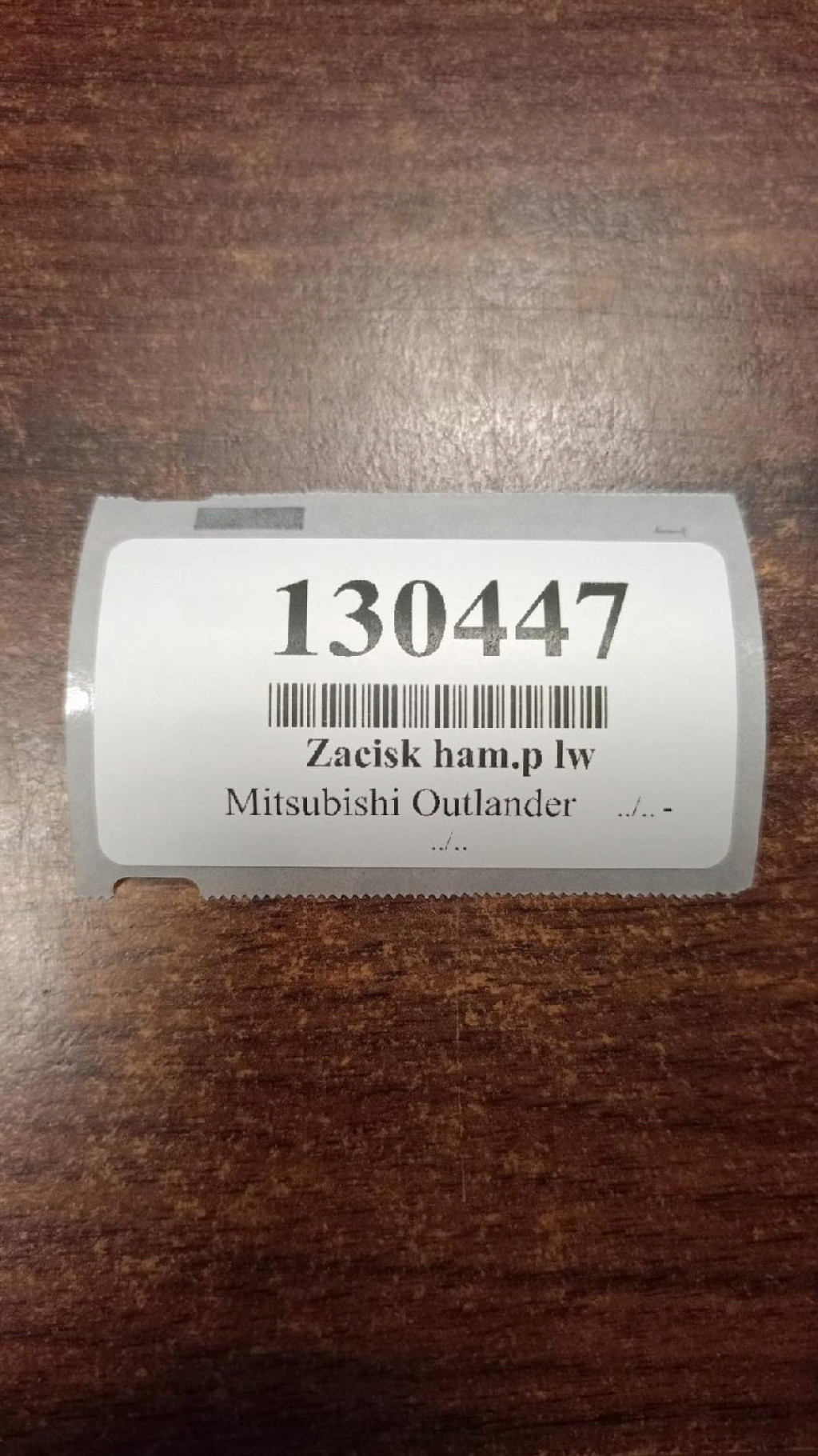 MITSUBISHI OUTLANDER a 2.4 třmen brzdový levý předek