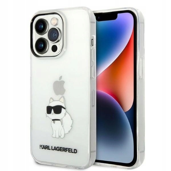 Pouzdro Pouzdro Karl Lagerfeld Choupette Pro Iphone 14 Pro Max 6,7" Průhledné