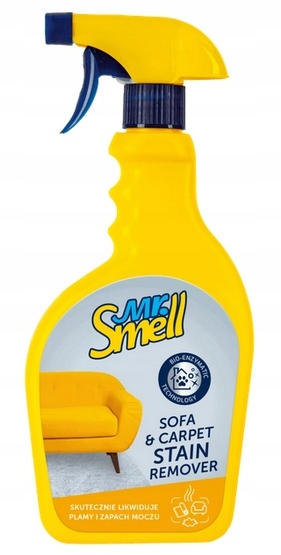 Přípravek Na Skvrny Od Moči Na Pohovkách A Kobercích Mr Smell Neutralizátor 500 ML