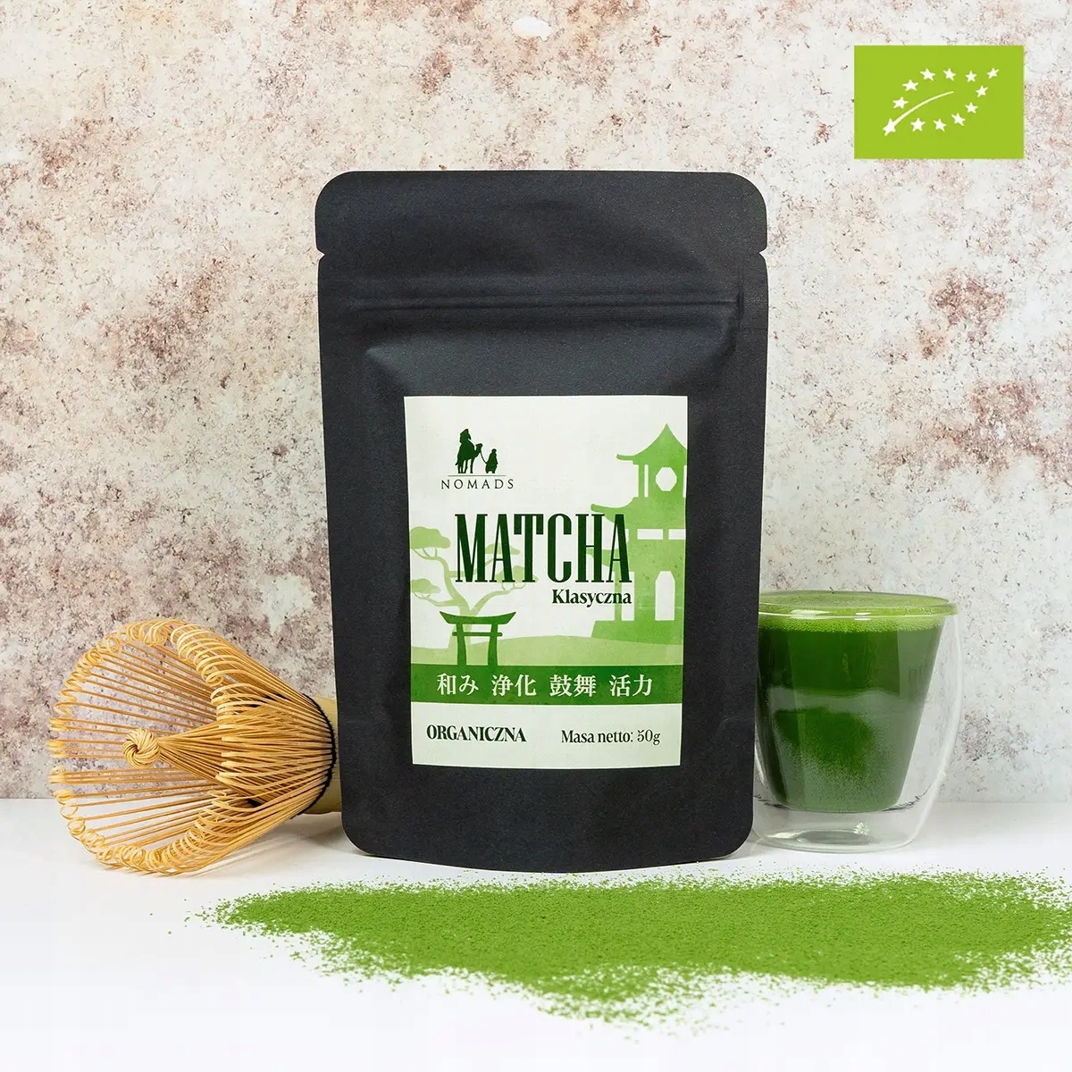 Matcha Klasyczna Nomads japońska organiczna 50 g