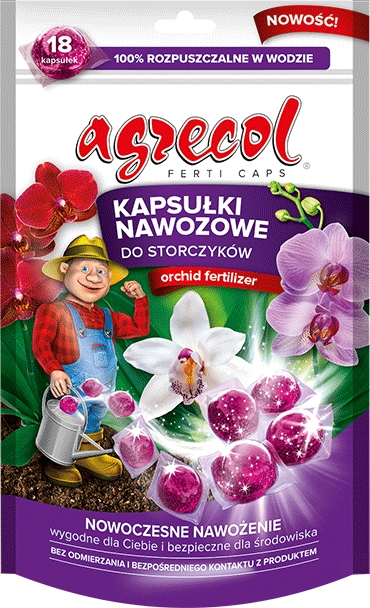 

Kapsułki Nawozowe do storczyków 70g Agrecol 18 szt