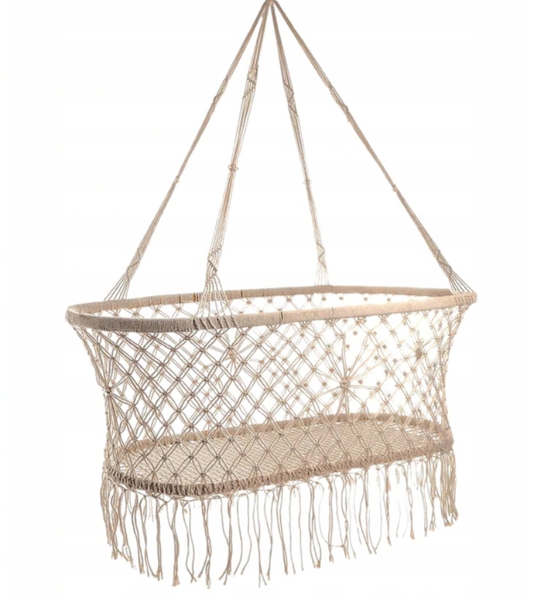 ПОДВЕСНОЙ СВЕТИЛЬНИК КОЛЫБЕЛЬ ДЕТСКАЯ БОХО | КОРЗИНА МОИСЕЯ