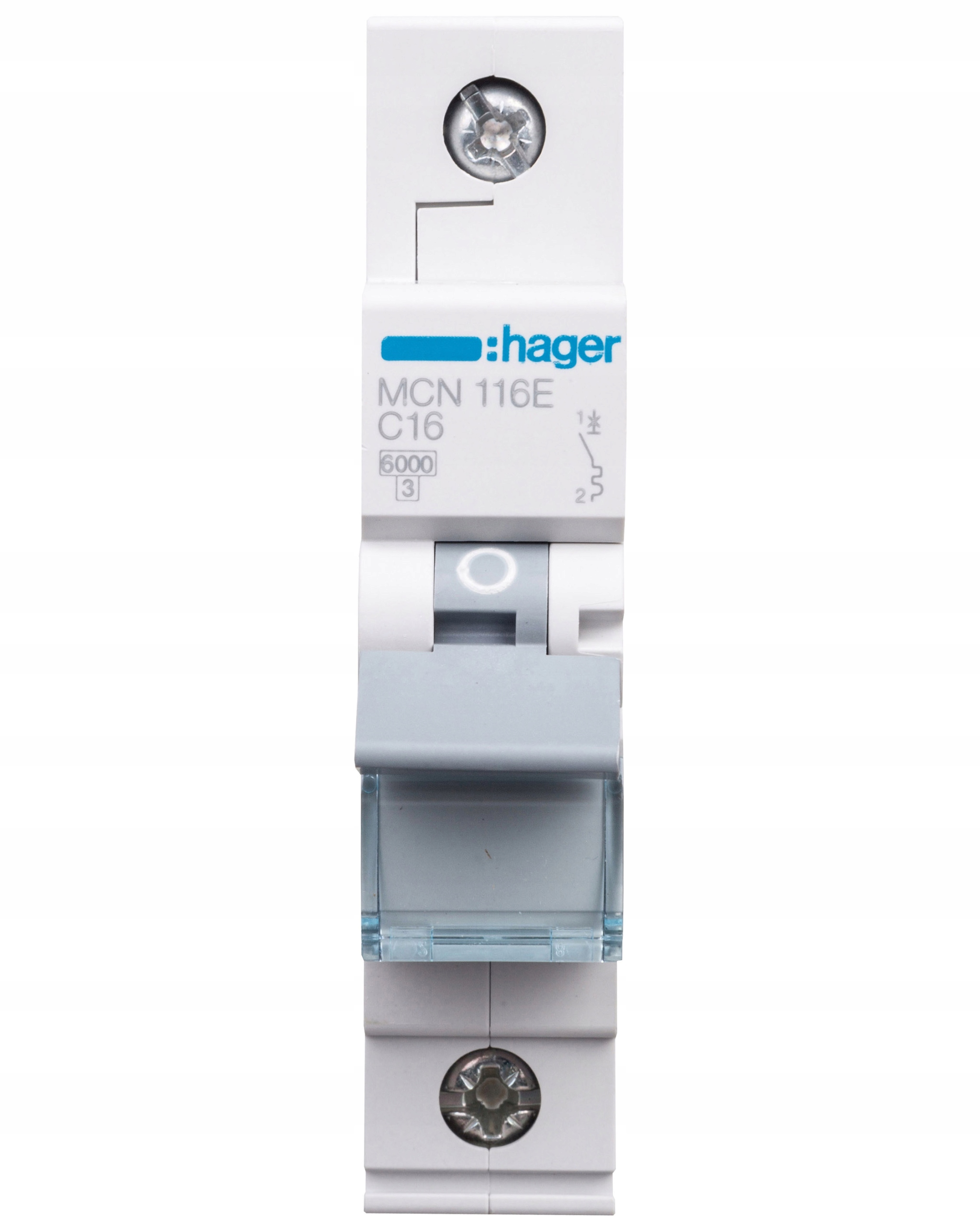 

Hager Mcb Wyłącznik nadprądowy 1P C 16A MCN116E