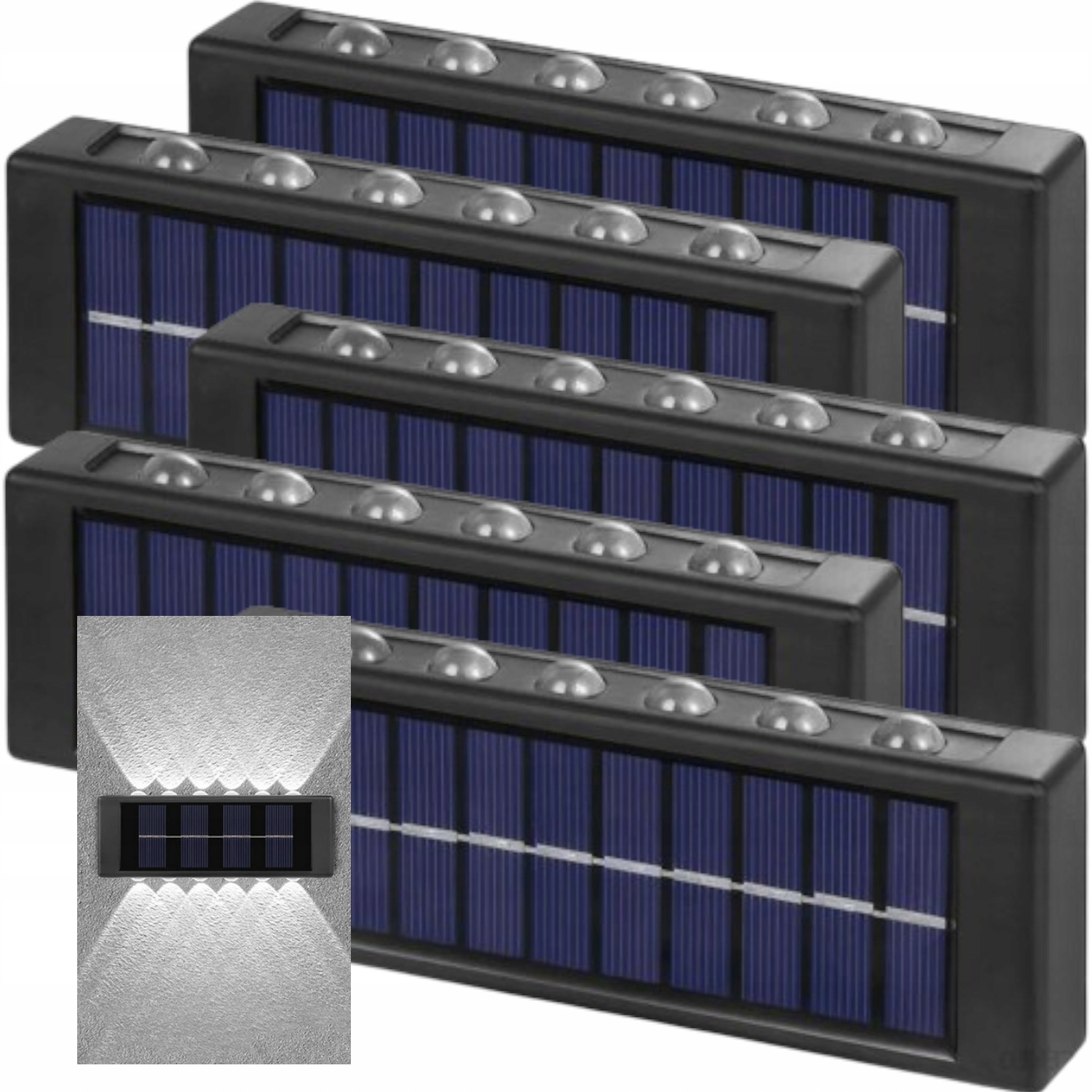 5 x Solární lampa Solární Led venkovní zahradní dekorativní lampa